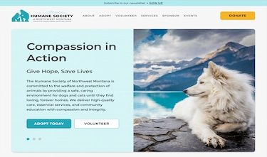 Humane Society Website
